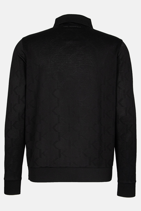 ΜΠΛΟΥΖΑ POLO KARL LAGERFELD - 990 ΜΑΥΡΟ